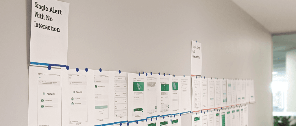 Manulife Mobile design brief and team alignment artifact